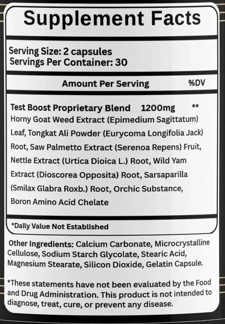 Close crop of the SodaPeak Supplement Facts panel, which lists line 6, Sarsaparilla (Smilax Glabra Roxb.) Root
